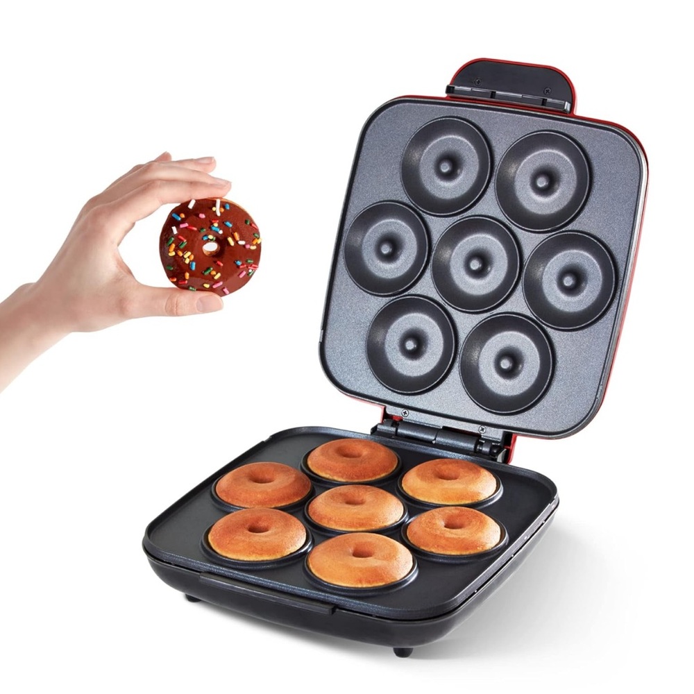 DASH NIB Mini Non-Stick Donut Maker Machine